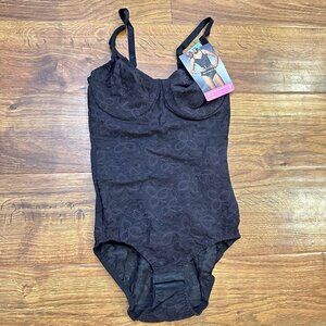 NWT Bali lace body briefer 34C